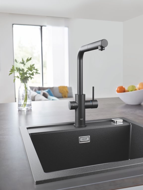 Grohe Blue: a sustainable alternative to plastic bottles - facq